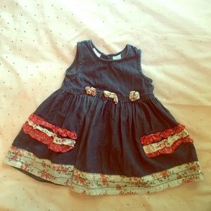 Denim Summer Dress, 18m